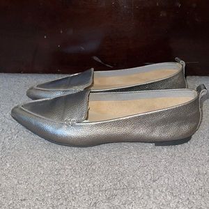 Aldo leather shoes. Flat, size US 6.
